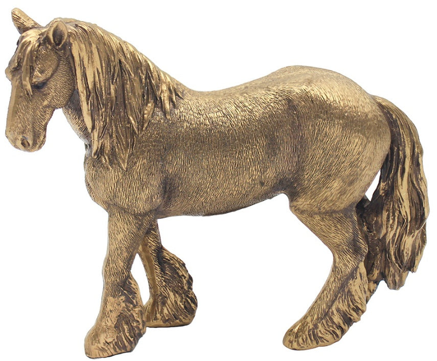 Bronzed Cob Horse