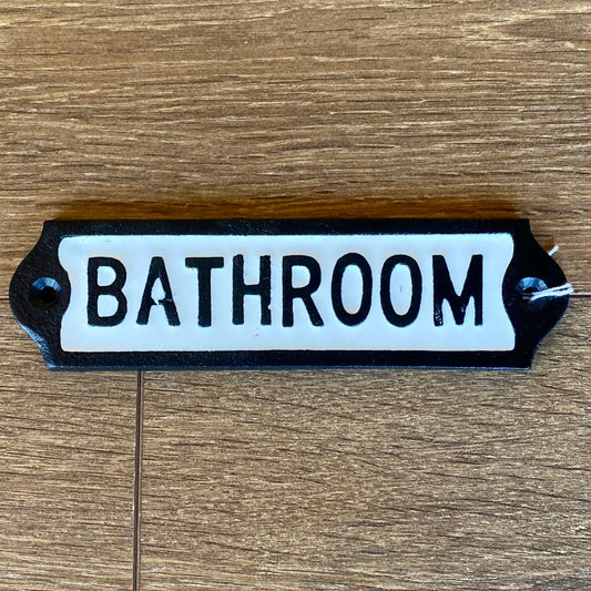 Cast Iron Door Signs