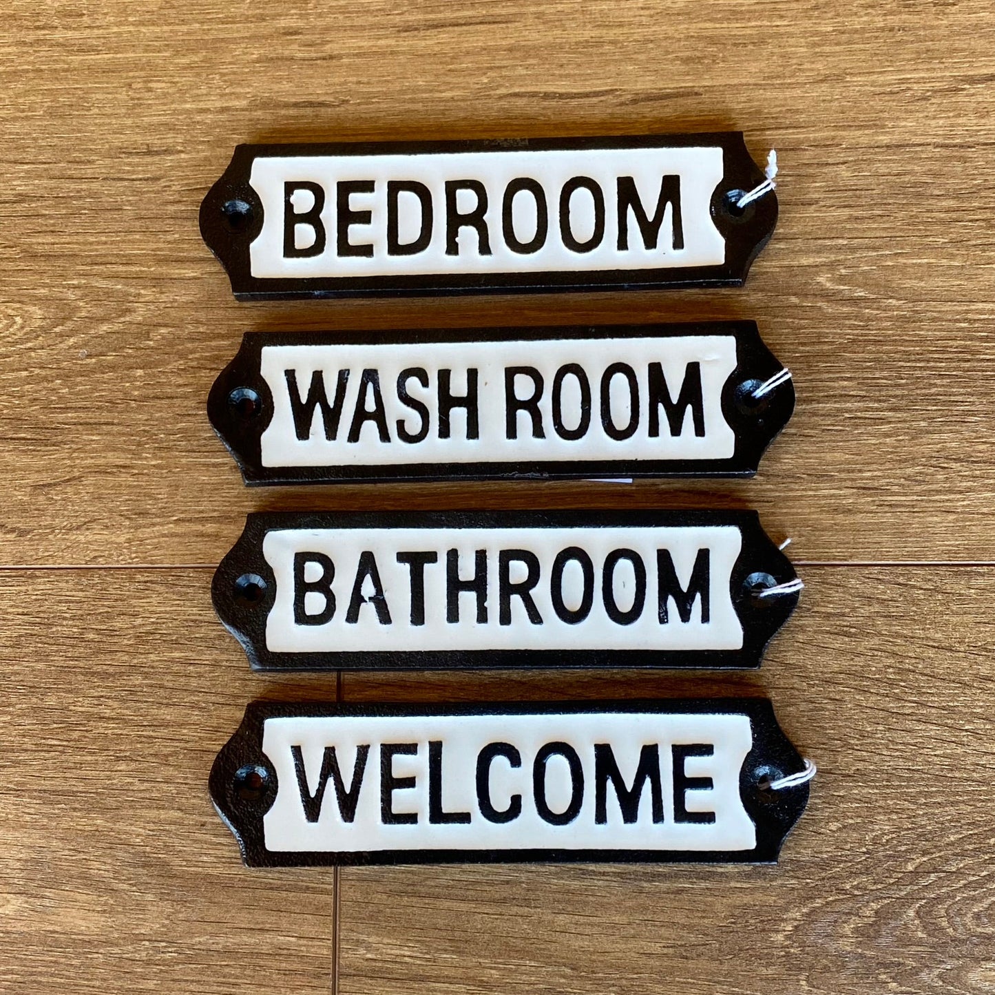 Cast Iron Door Signs