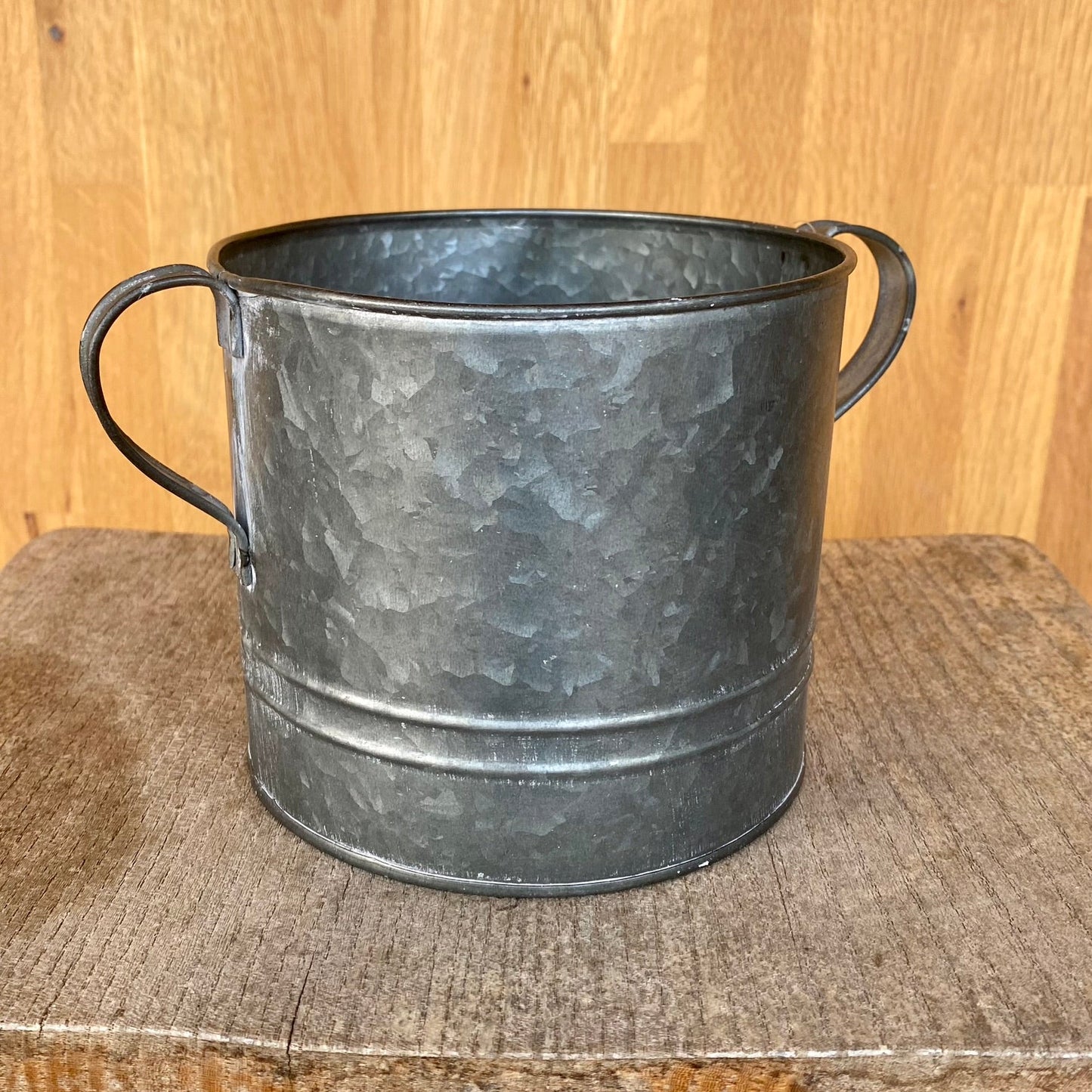 Double Handled Zinc Planter