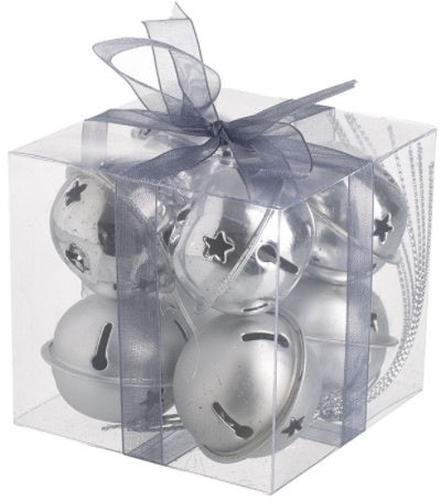 Silver Bells Set of 6