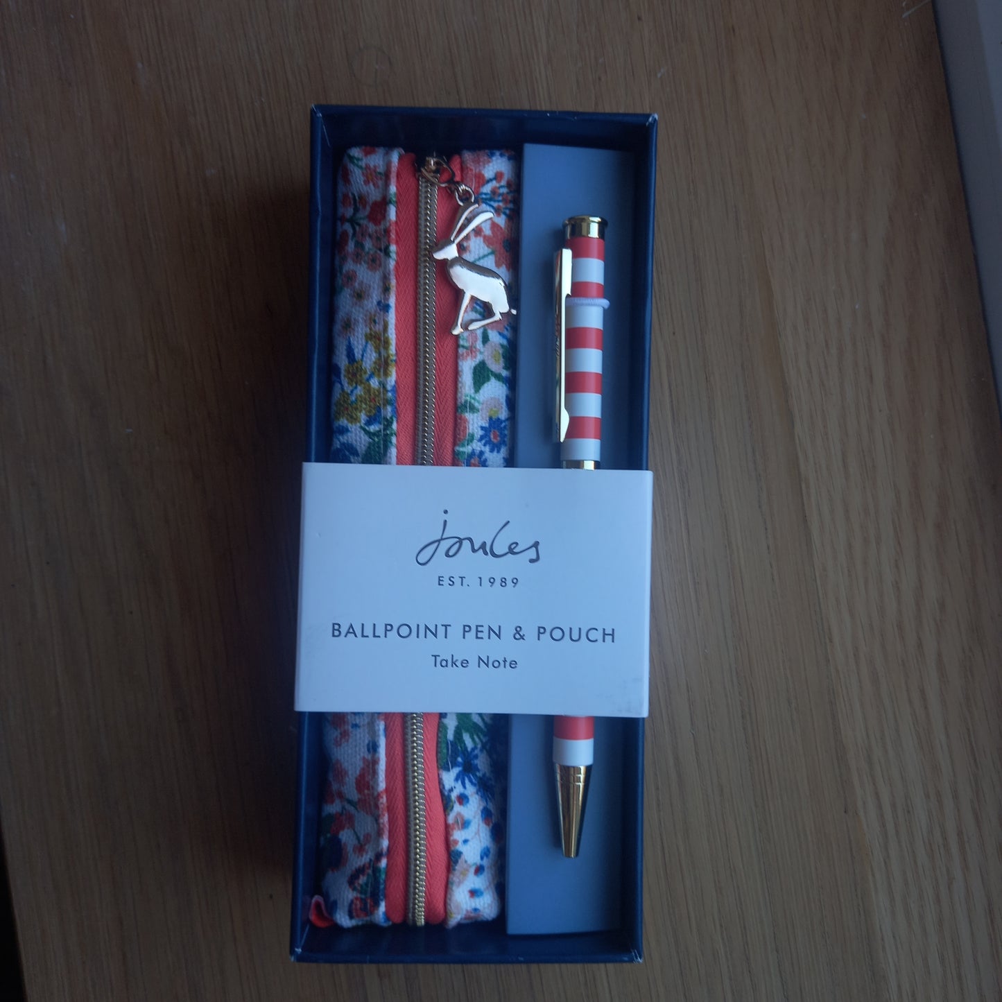 Joules Ballpoint Pen & Pouch