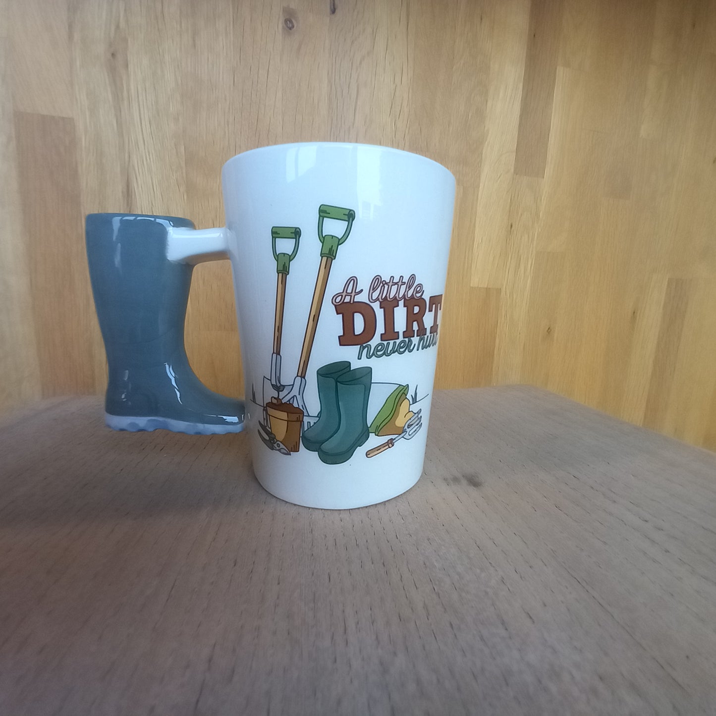 Welly boot mug