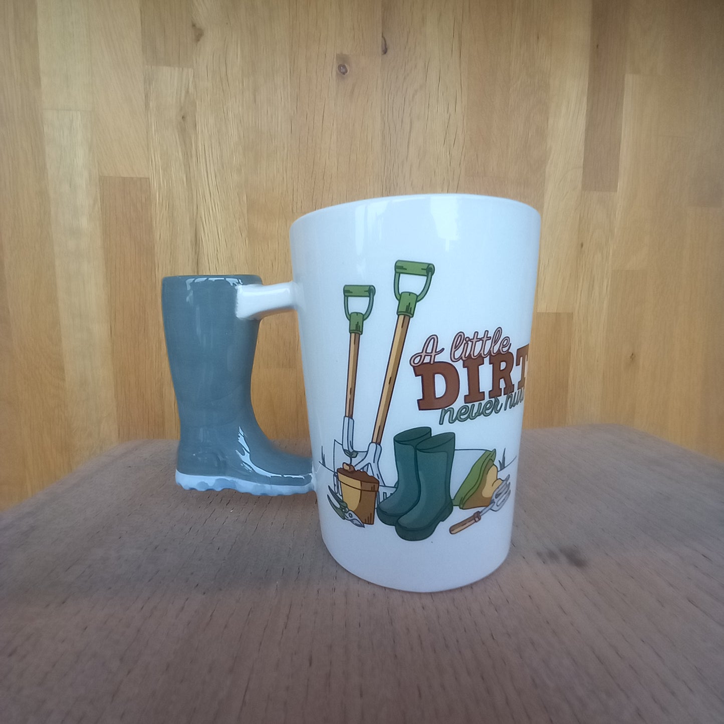 Welly boot mug