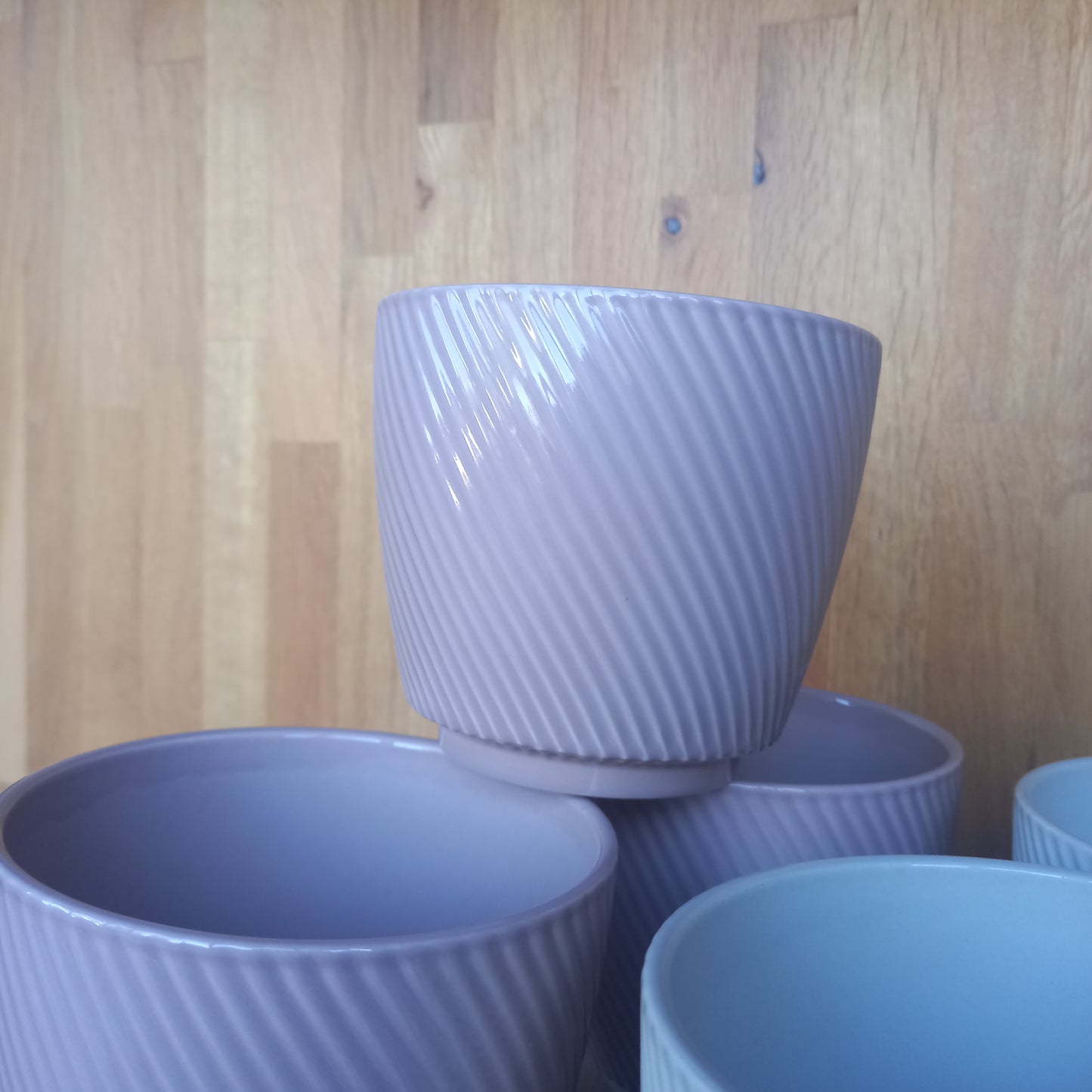 Plant Pots (Ribbed)