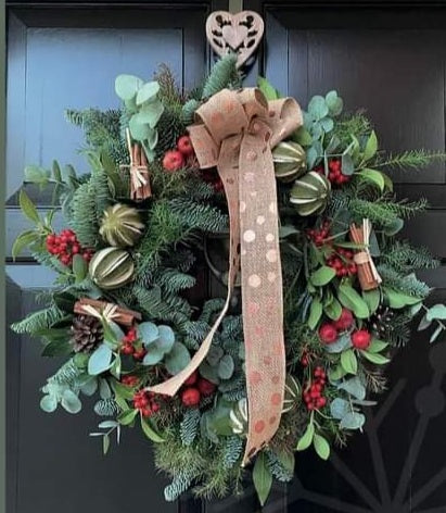 Christmas Wreath, Ready Made and DIY kit