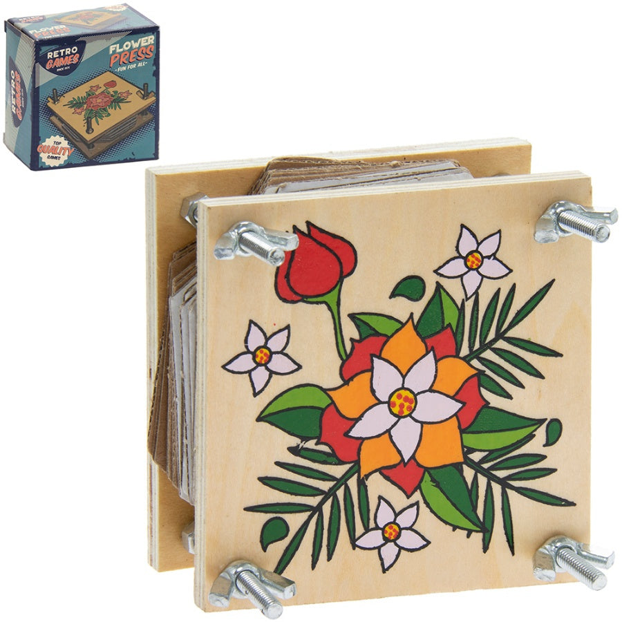 Retro Flower Press