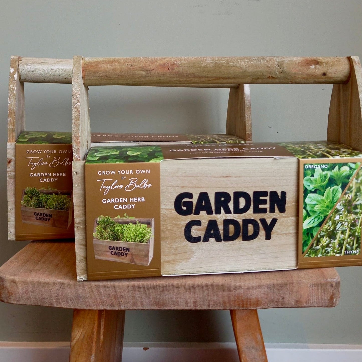 Grow your own herb caddy woodern